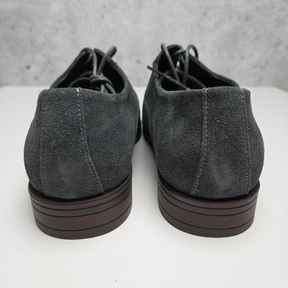 NEW Joseph Abboud Dress Shoes Aaron Grey Suede Cap Toe 8.5 - Picture 8 of 10
